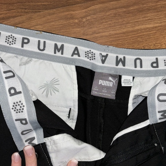Puma Black Golf Pants 33 x 32 - Picture 2 of 3